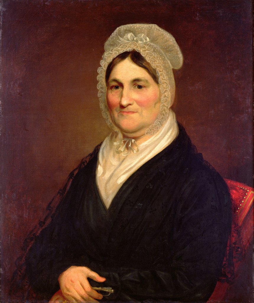 Detail of The Lace Cap by Samuel Finley Breese Morse