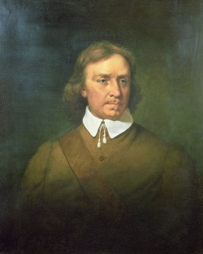 Detail of Oliver Cromwell, 1865 by Martin Johnson Heade