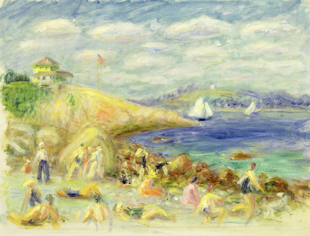 Detail of Rockport, Massachusetts, 1936 by William James Glackens