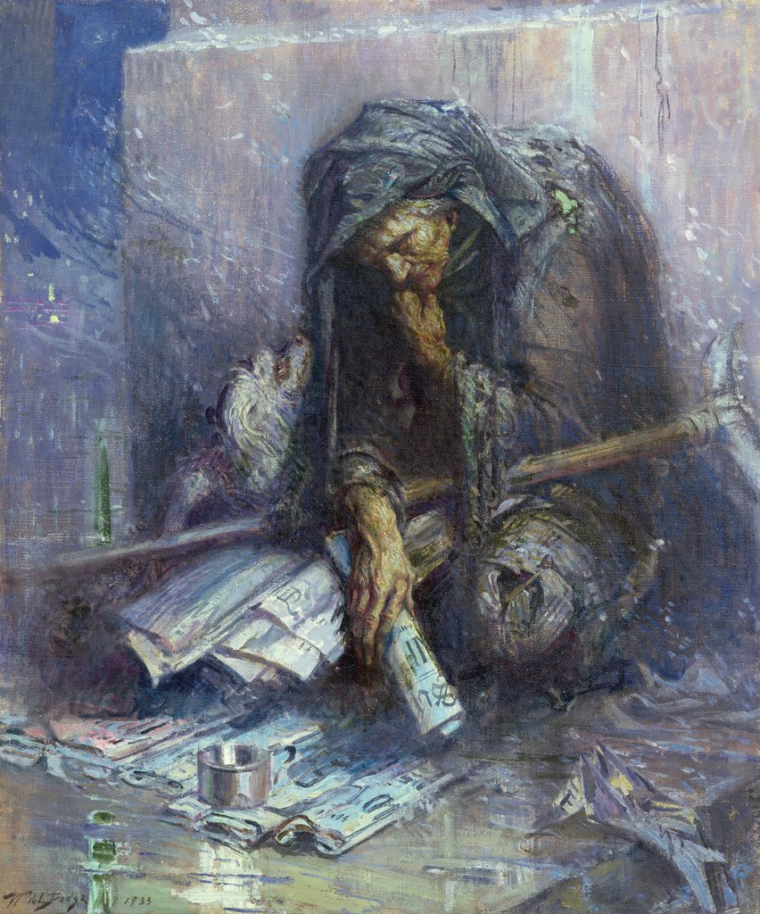 Detail of Forgotten, 1933 by William de Leftwich Dodge