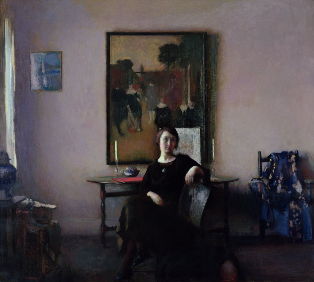 Detail of The DeHoogh, 1922 by Frederick Andrew Bosley