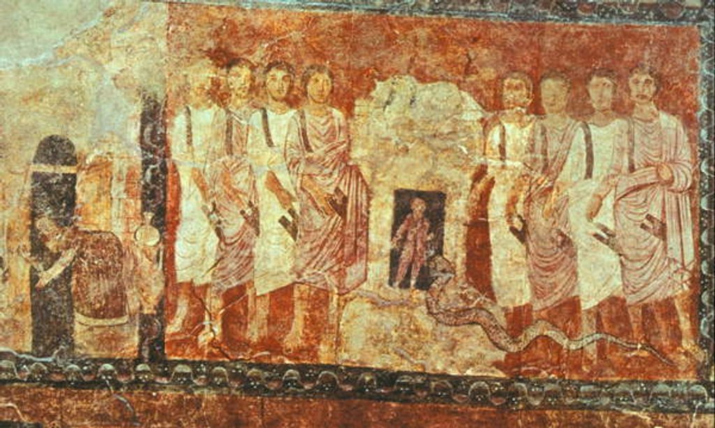 Detail of The Prophets of Baal on Mount Carmel by Jewish School