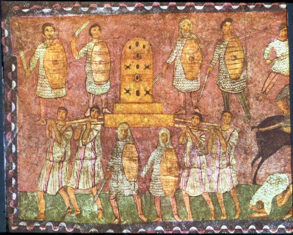 Detail of The Battle of Eben-Ezer by Jewish School