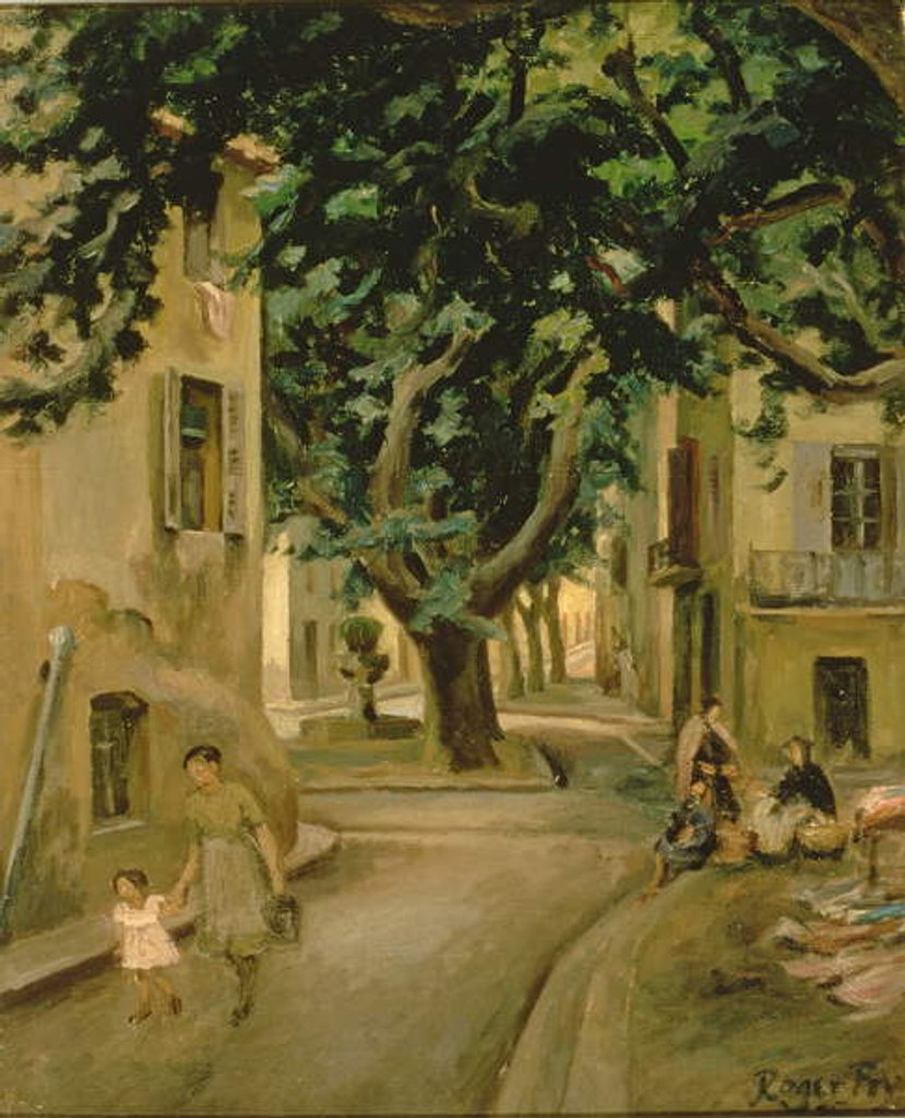 Detail of The Place d'Aumole by Roger Eliot Fry