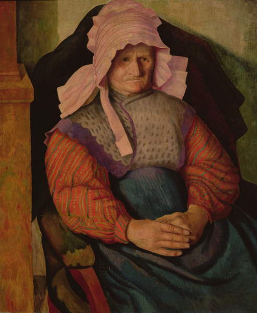 Detail of Mrs Box, 1919 by Dora Carrington