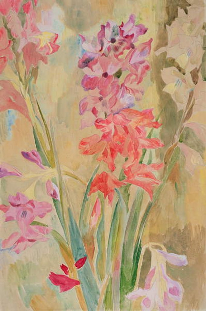 Detail of Gladioli, c.1915 by Roger Eliot Fry
