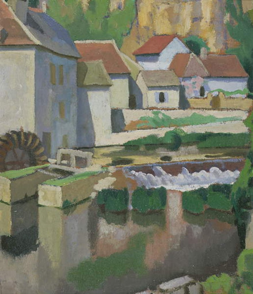Detail of Angles-sur-l'Anglin, 1912 by Roger Eliot Fry