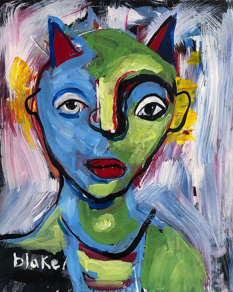 Detail of Lascaux Number 4, c.2019 by Blake Munch