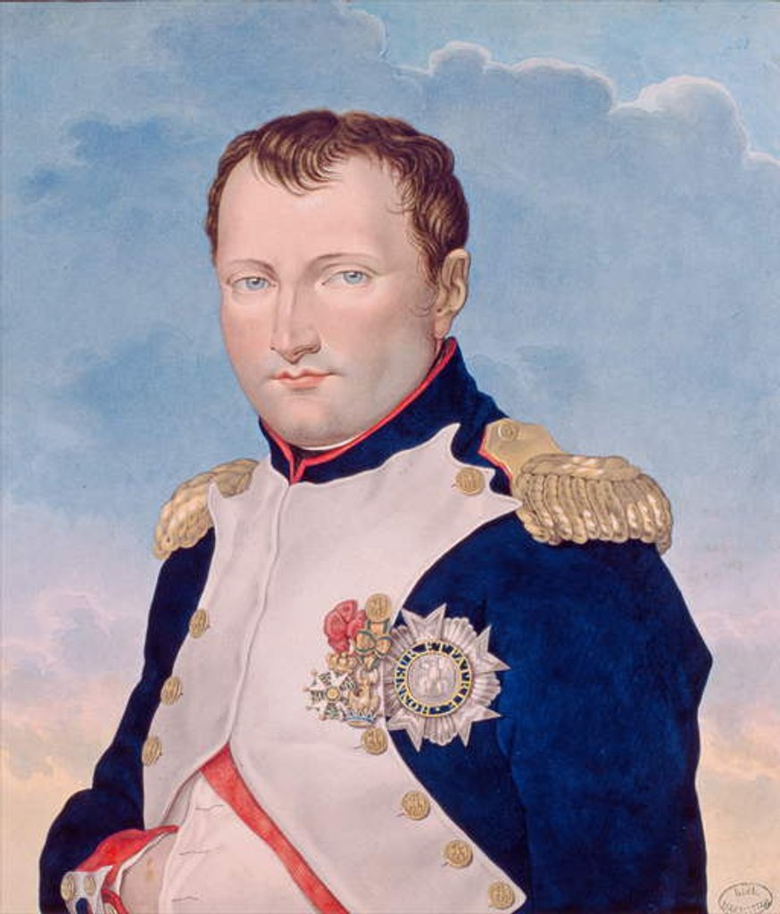 Detail of Napoleon I by French School