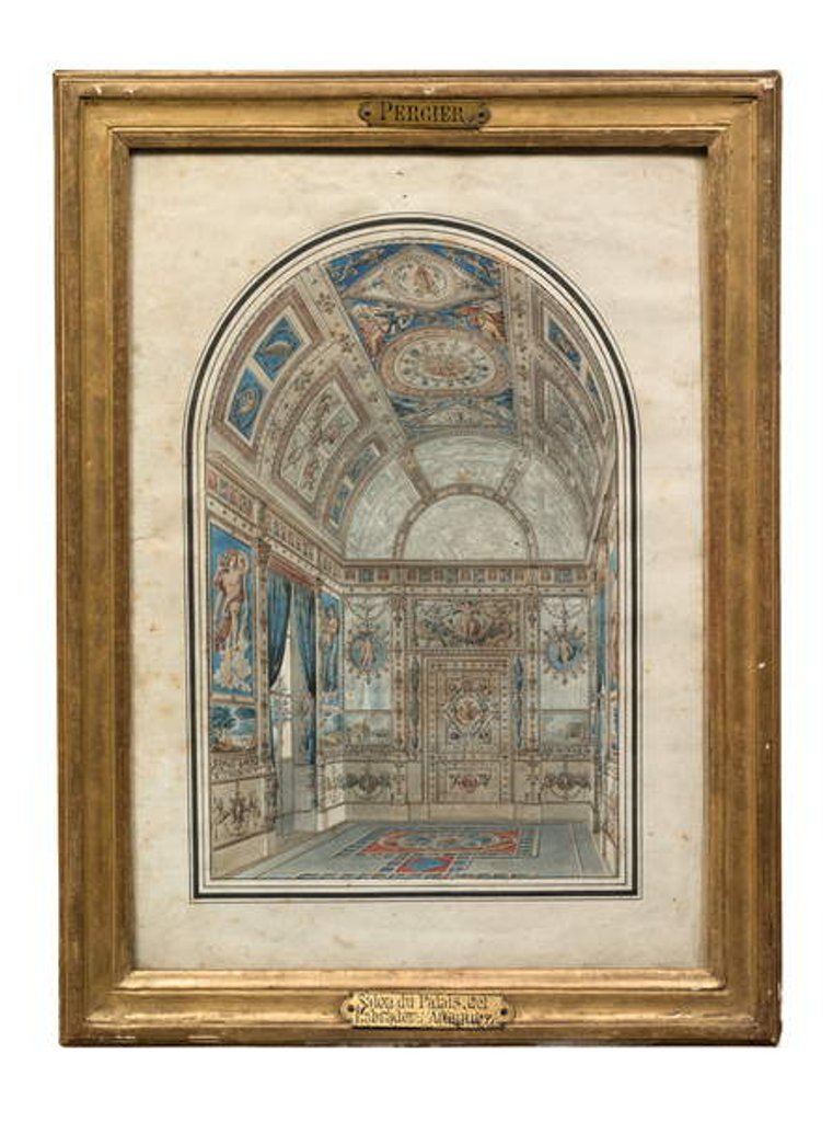 Detail of Room in the Casa del Labrador, Royal Palace of Aranjuez by Charles Percier