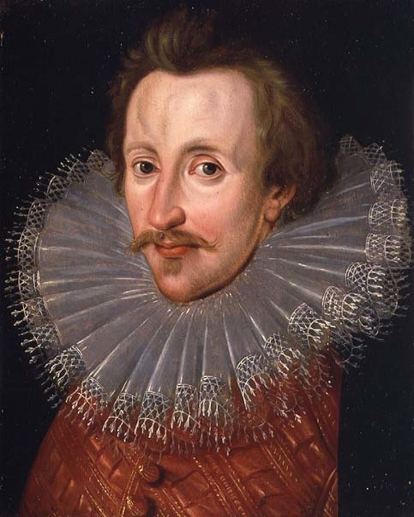 Detail of Portrait of Sir Philip Sidney c.1620 by John de the Younger Critz