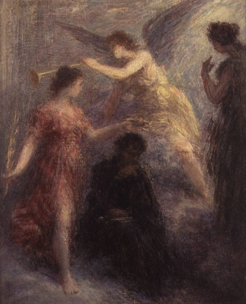 Detail of Apotheose de Berlioz, 19th century by Ignace Henri Jean Fantin-Latour