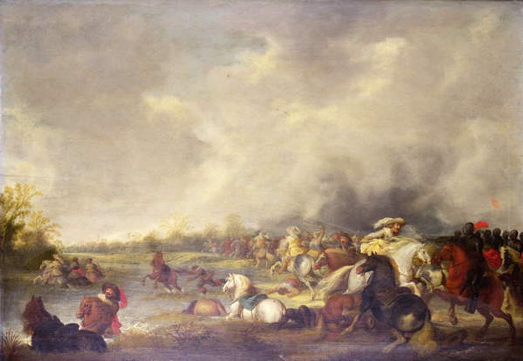 Detail of Battle of Lutzen by Palamedes Palamedesz