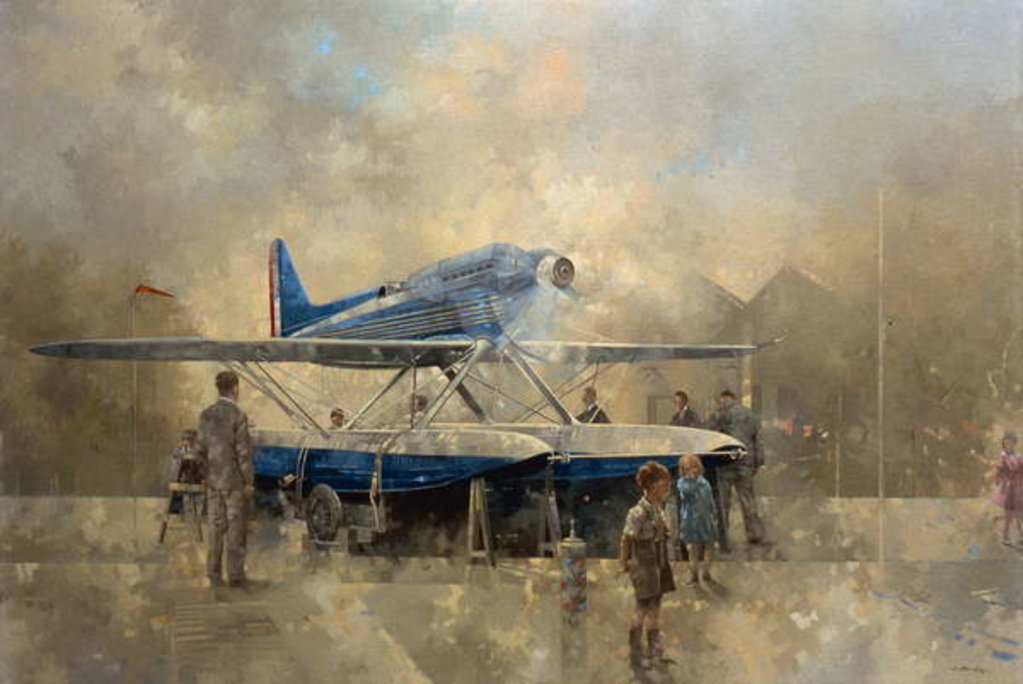 Detail of Winter Morning with the Schneider, 1999 by Peter Miller