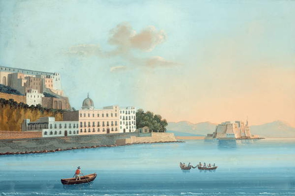 Detail of Il Chiatamone by Italian School