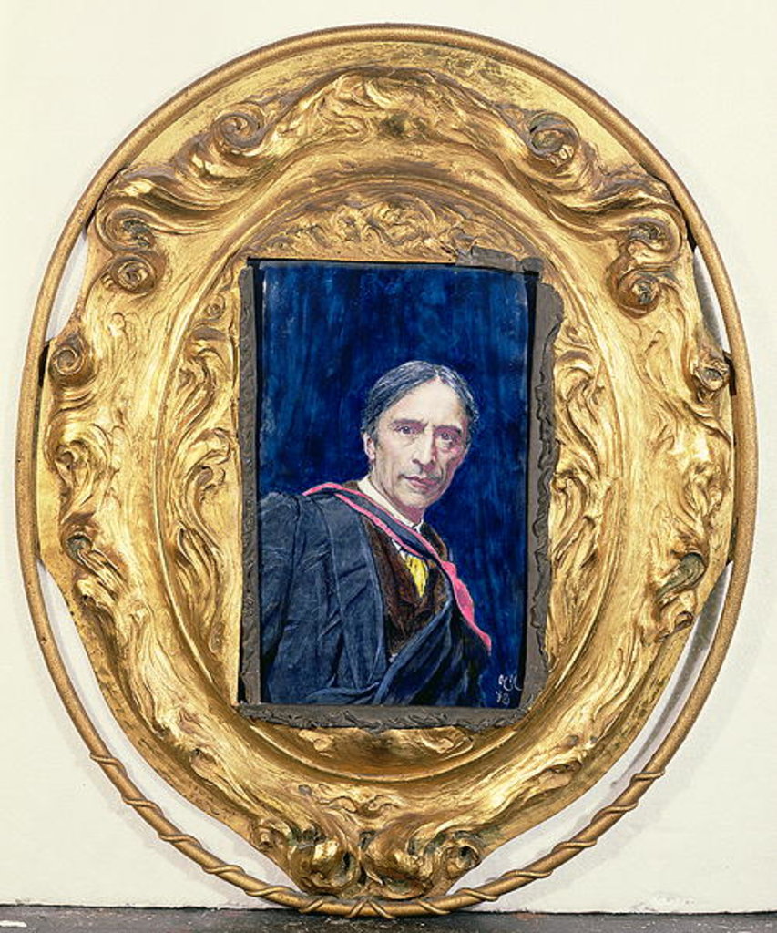 Detail of Self Portrait of the Artist, 1878 by Hubert von Herkomer