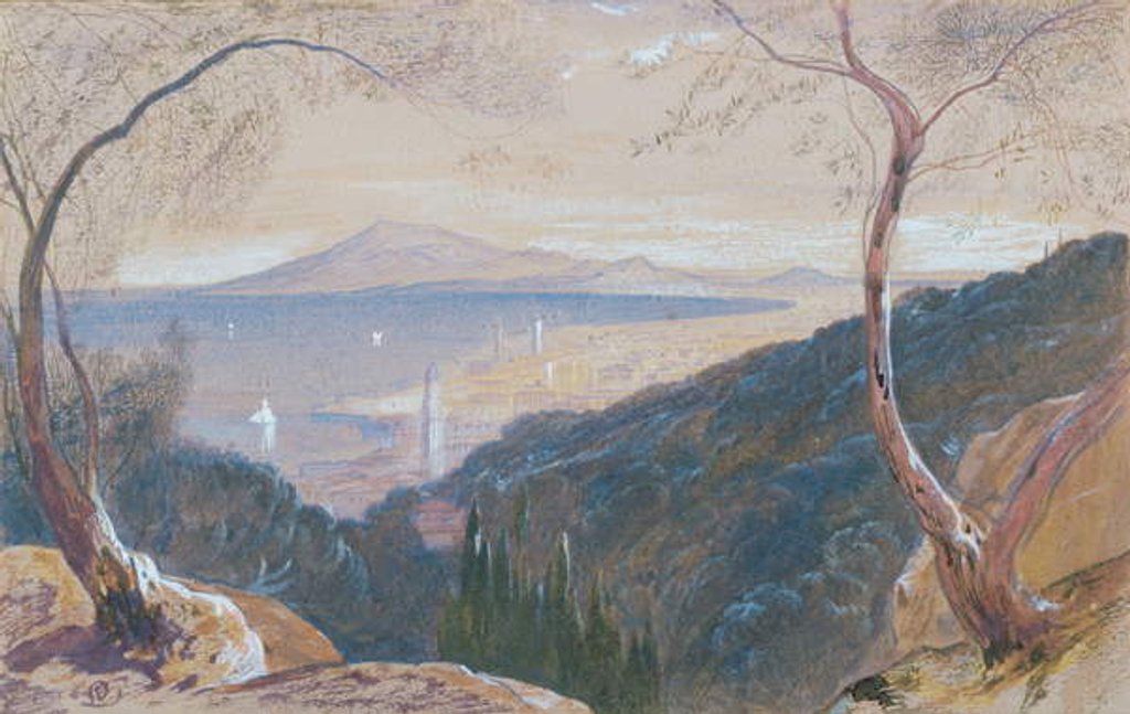 Detail of The Island of Zante, Greece by Edward Lear