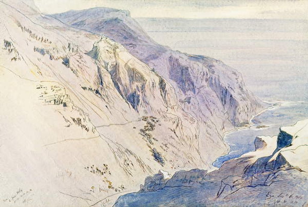 Detail of `Eza', 1864 by Edward Lear