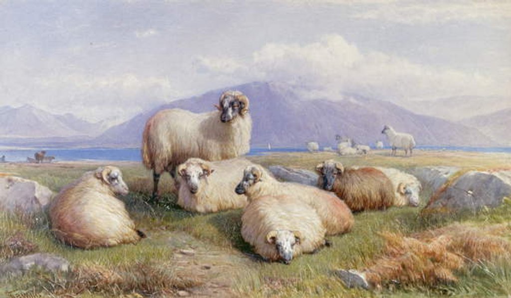 Detail of In the Heart of the Highlands by Henry Brittan Willis