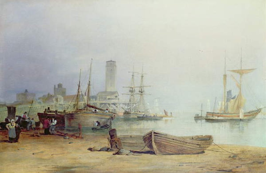 Detail of Low Lights, North Shields by Thomas Miles Richardson