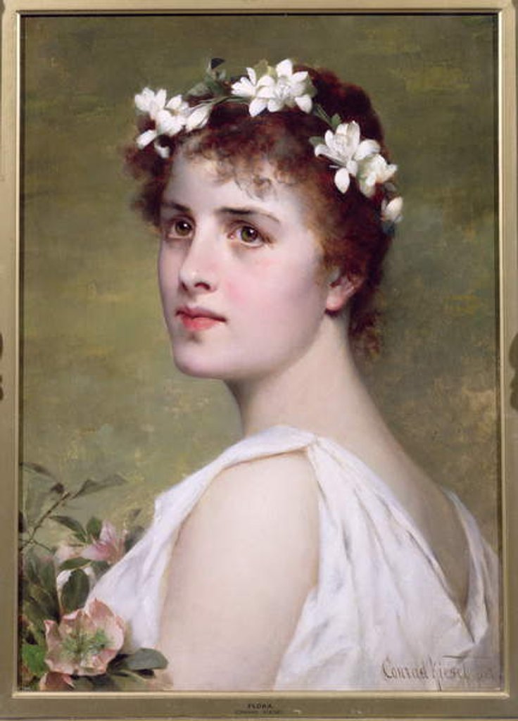 Detail of Flora by Conrad Kiesel