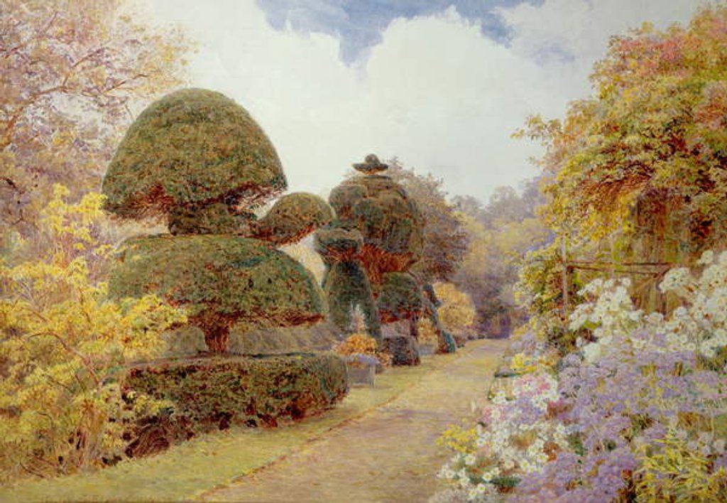 Detail of Barncluith, Lanarkshire, 1900 by George Samuel Elgood