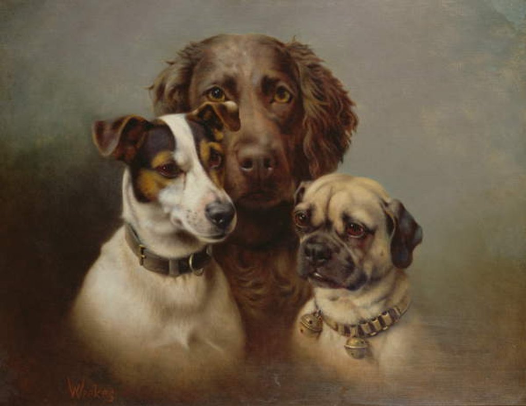 Detail of Good Friends by William Weekes