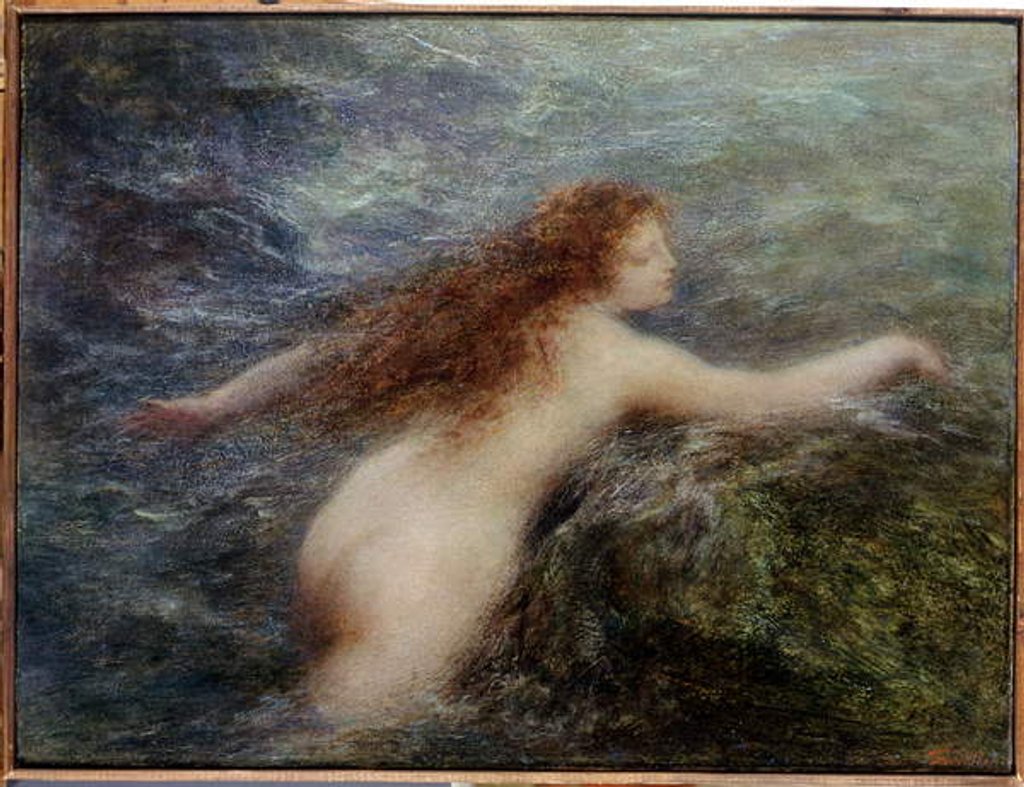 Detail of Naiade, c.1896 by Ignace Henri Jean Fantin-Latour