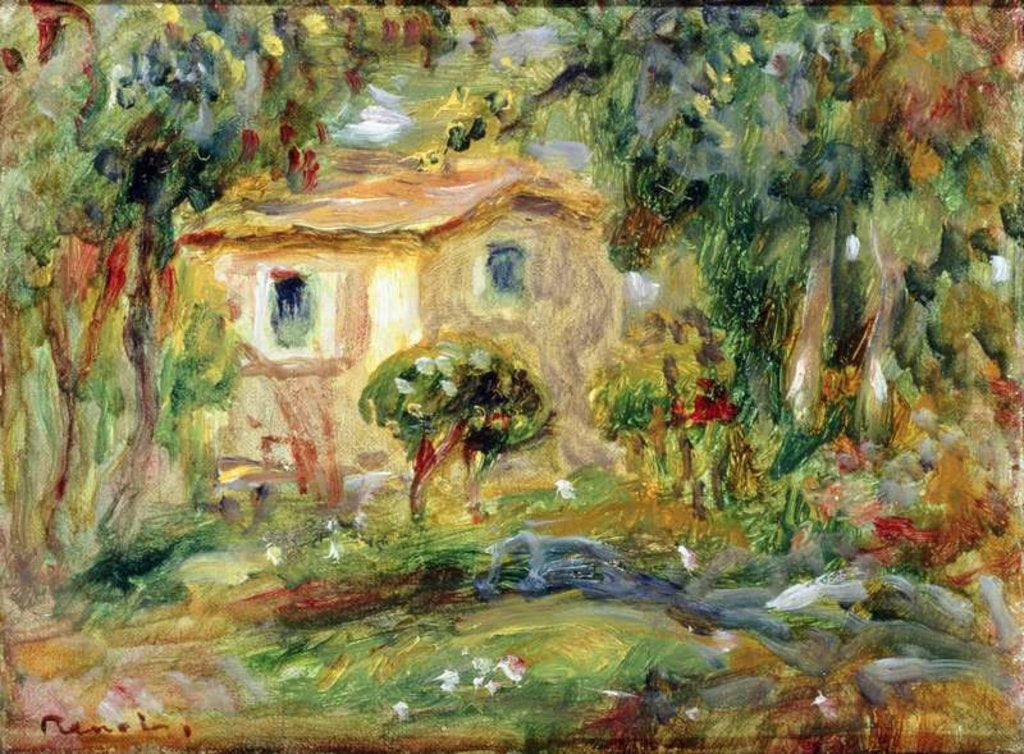 Detail of Landscape, 1902 by Pierre Auguste Renoir