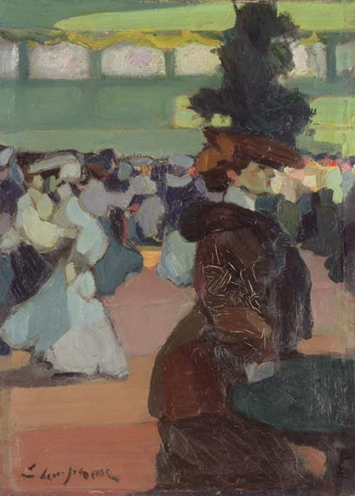 Detail of Bar Tabarin, c.1905 by Edmond Lempereur