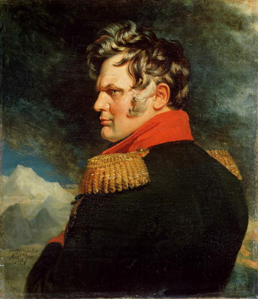 Detail of Portrait of General Alexei Yermolov by George Dawe