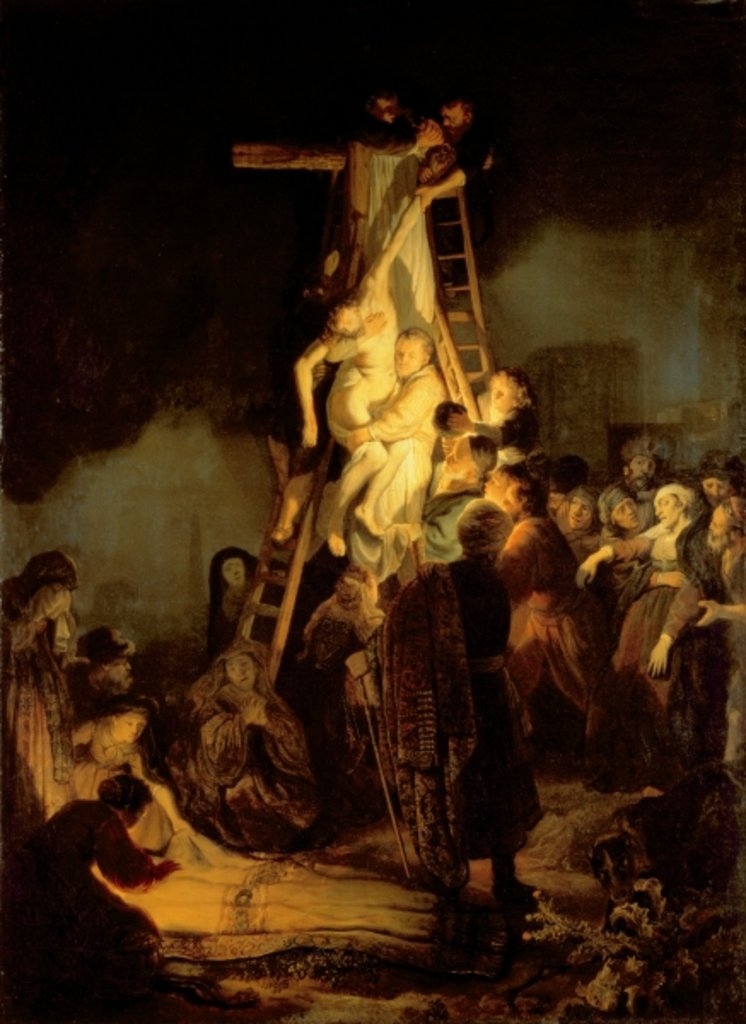 Detail of The Descent from the Cross, 1634 by Rembrandt Harmensz. van Rijn