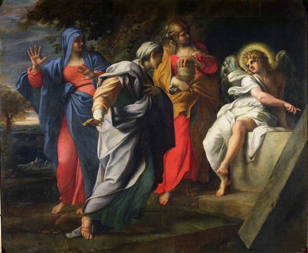 Detail of The Holy Women at Christ's Tomb, c.1597-8 by Annibale Carracci