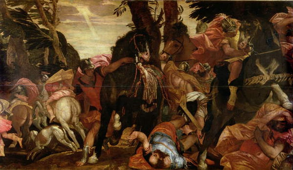 Detail of The Conversion of Saul, p.1580 by Veronese