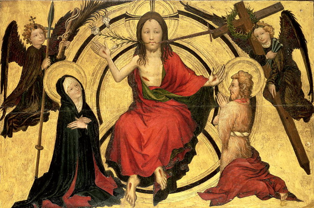 Detail of The Last Judgement, early 15th century by German School