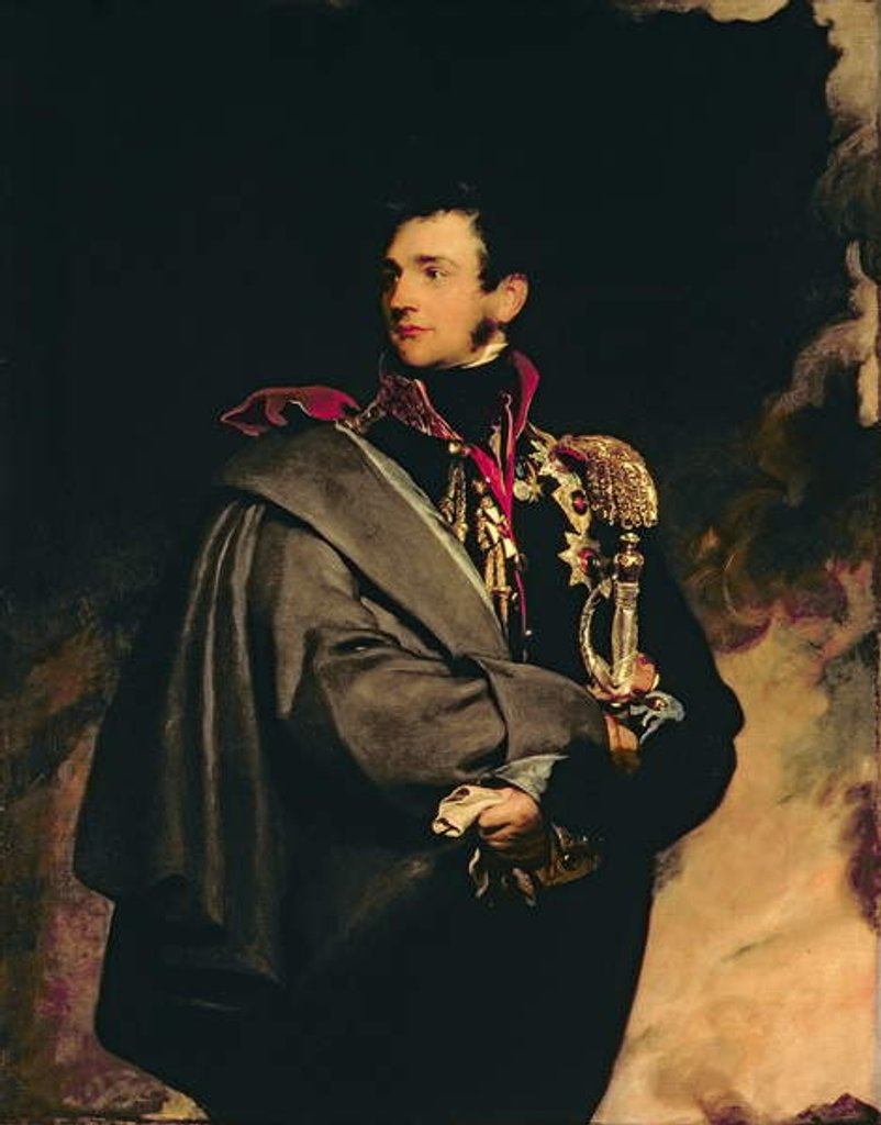 Detail of Portrait of Mikhail Semyonovich, Count Vorontsov, 1821 by Thomas Lawrence