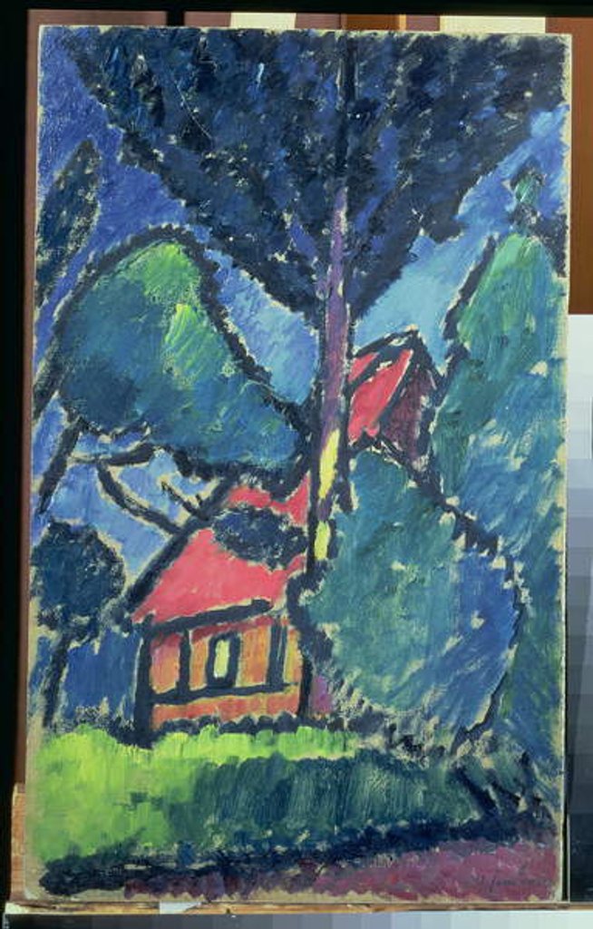 Detail of Landscape, c.1910 by Alexej von Jawlensky