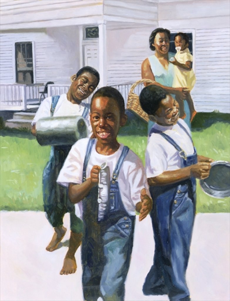 Detail of The Rehearsal, 2000 by Colin Bootman