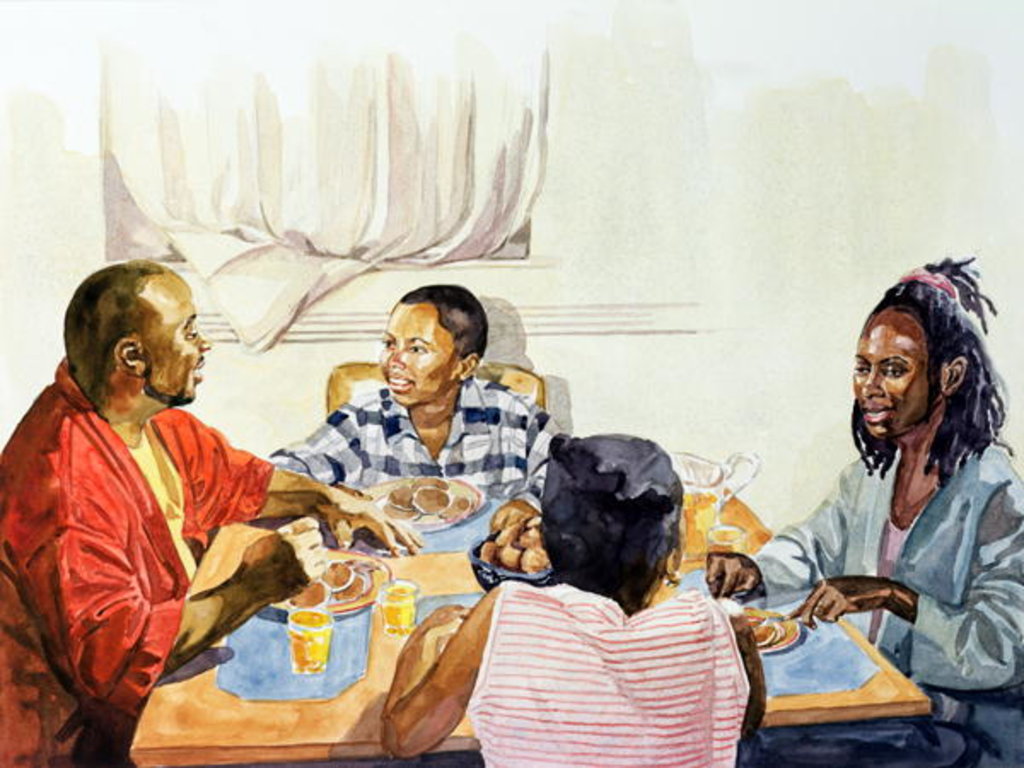 Detail of Weekend Breakfast, 2003 by Colin Bootman