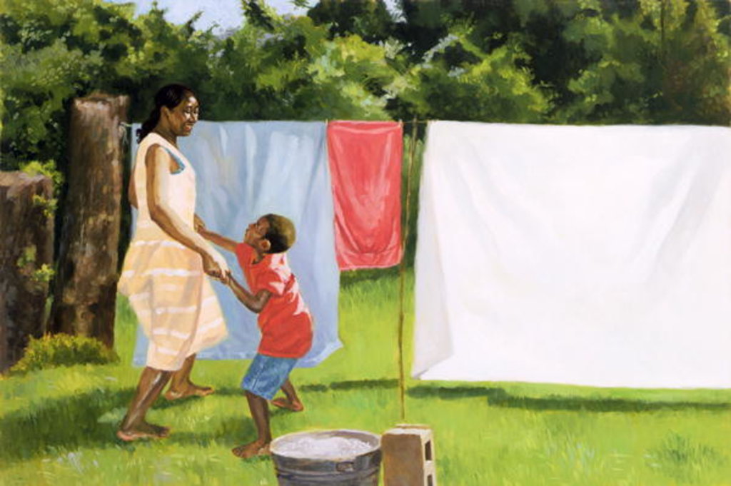 Detail of Afternoon Break, 2000 by Colin Bootman