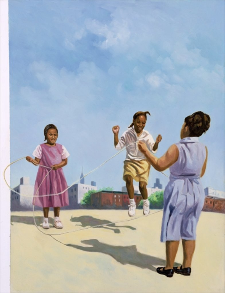 Detail of How High? 2001 by Colin Bootman