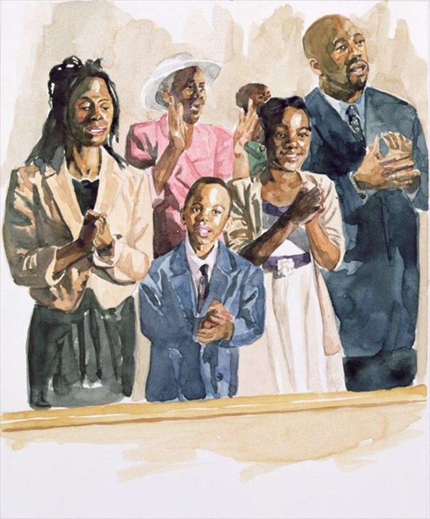 Detail of One Voice, 2003 by Colin Bootman