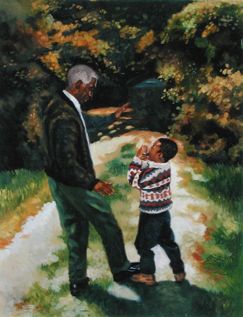 Detail of Music Lesson #4, 2000 by Colin Bootman