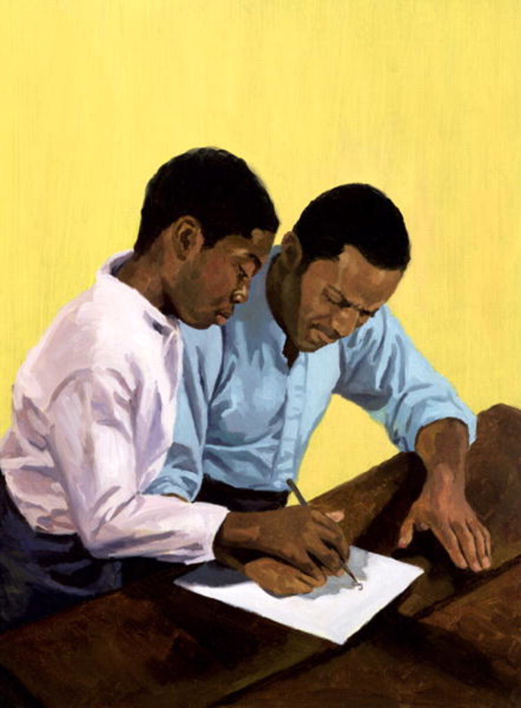 Detail of Never Too Old, 2003 by Colin Bootman