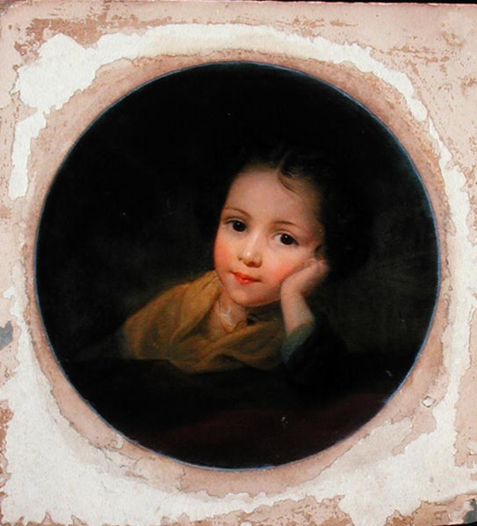 Detail of Study of a Child, c.1850 by English School