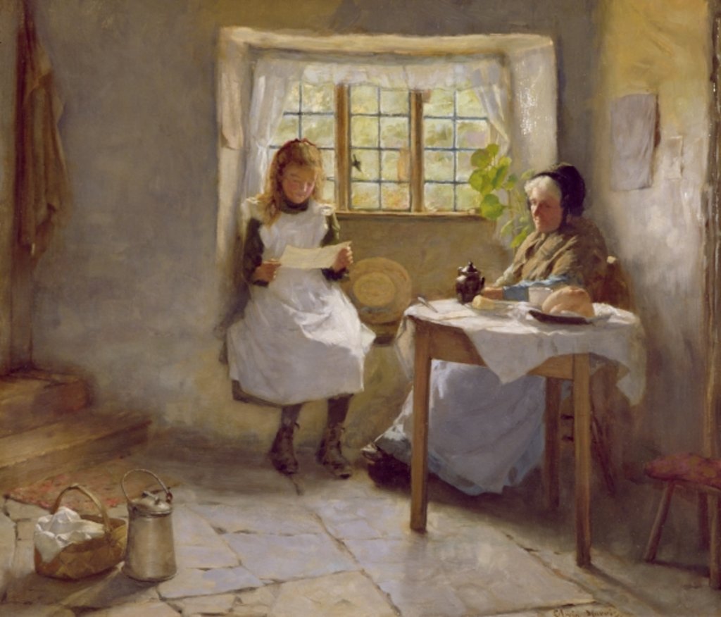 Detail of News from Abroad by Edwin Harris