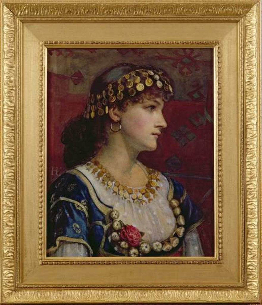 Detail of Princess Dreamy Eyes by Francis H. Eastwood