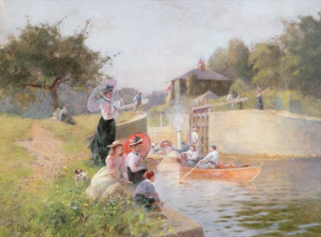 Detail of Marlow Lock by Hector Caffieri