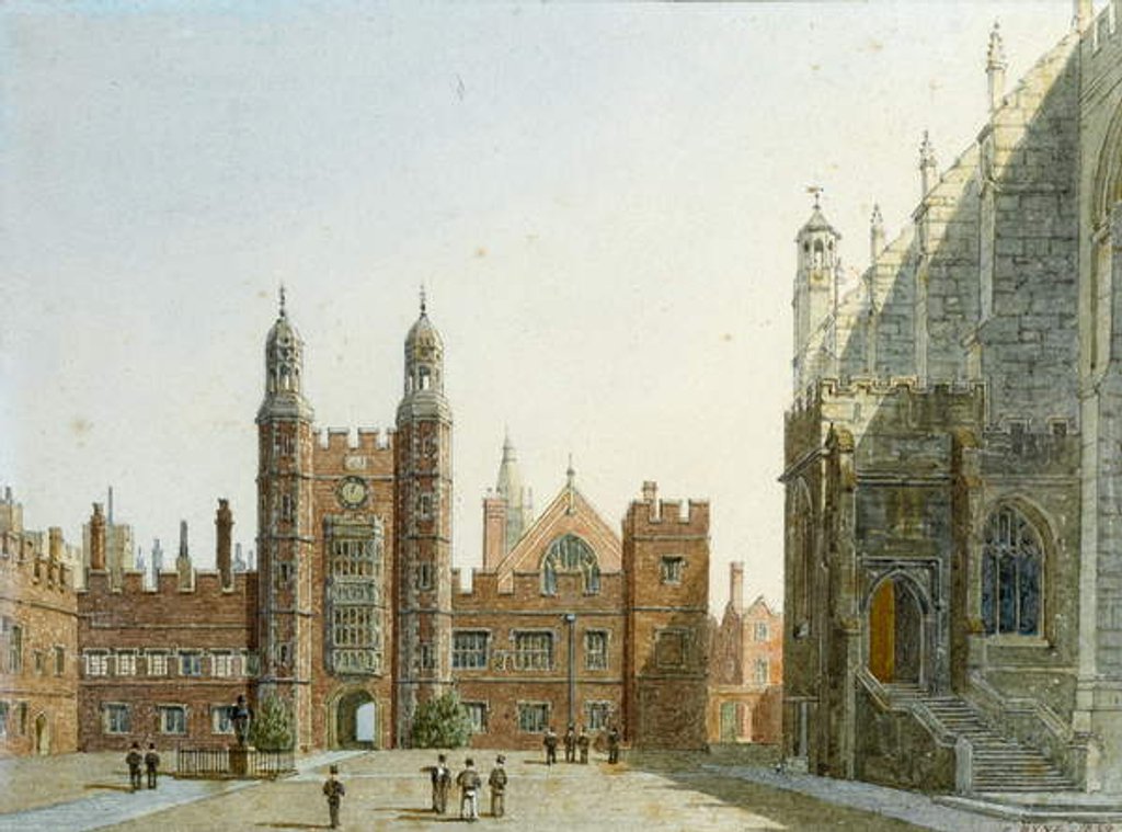 Detail of Eton College, 1859 by George Pyne