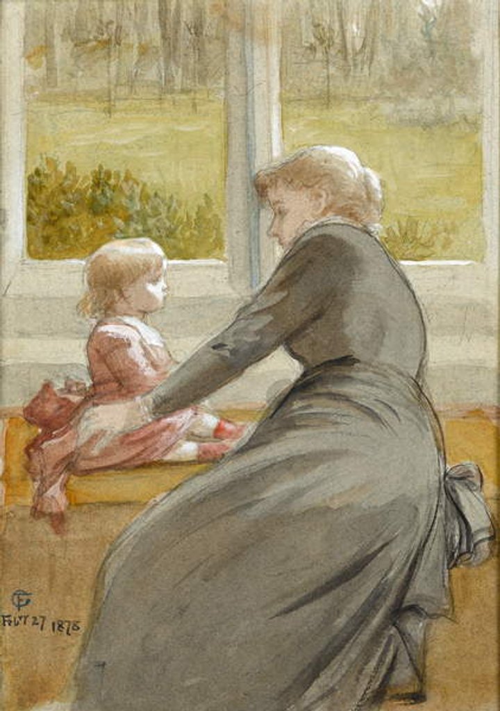 Detail of Frederica, 1878 by Frederick Goodall